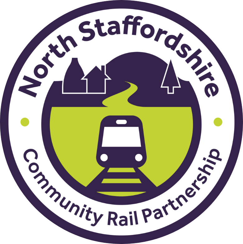 The North Staffordshire Community Rail Partnership (NSCRP) Logo